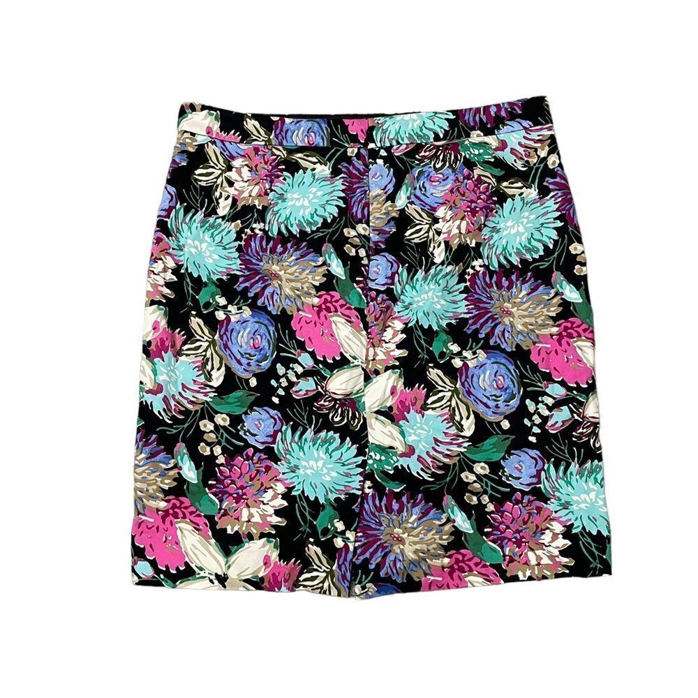 NWT J. Crew Floral Pencil Skirt - Picture 2 of 5